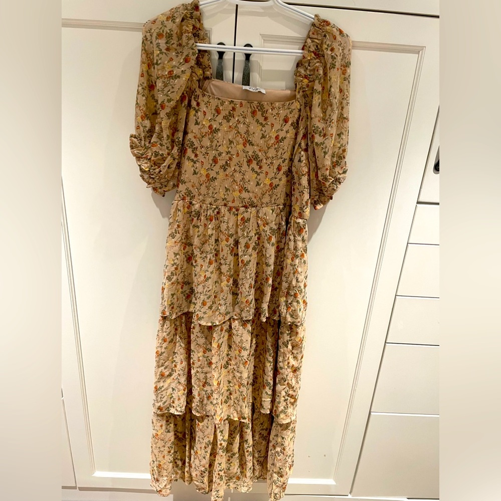 Floral Print Women's Dress